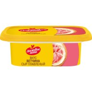 Сыр плавленый Ласковое лето со вкусом и ароматом ветчины, 40%, 170 г
