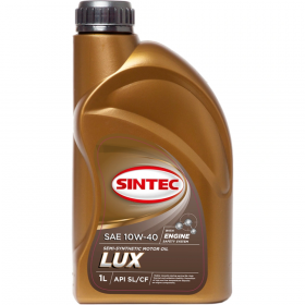 Масло мо­тор­ное «Sintec» Lux, 801942, 10W-40, 1 л