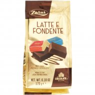 Конфеты шоколадные «Zaini» молочный и темный шоколад, 173 г