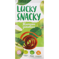 

Яблочные завитки "LUCKYSNACKY" 20 г