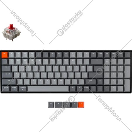 Клавиатура «Keychron» K4, K4-A1-RU, черный