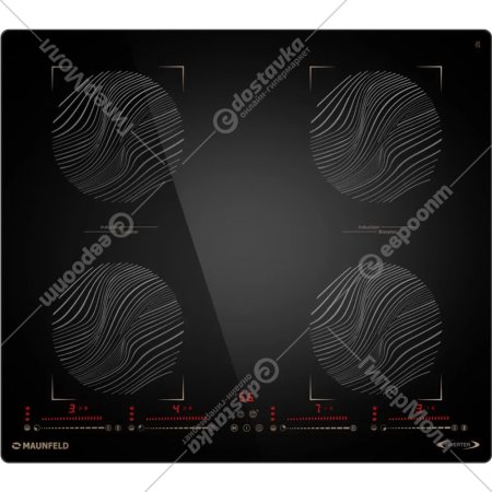 Индукционная варочная панель «Maunfeld» CVI594SB2BKF Inverter