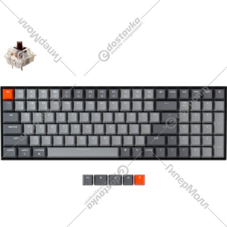 Клавиатура «Keychron» K4, K4-A3-RU, черный