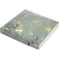 Салфетки декоративные «Bouquet» Home Collection Classic, Золотые цветы, 57759, 33 см, 20 шт