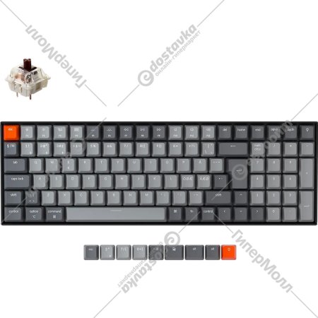 Клавиатура «Keychron» K4, K4-C3-RU, черный