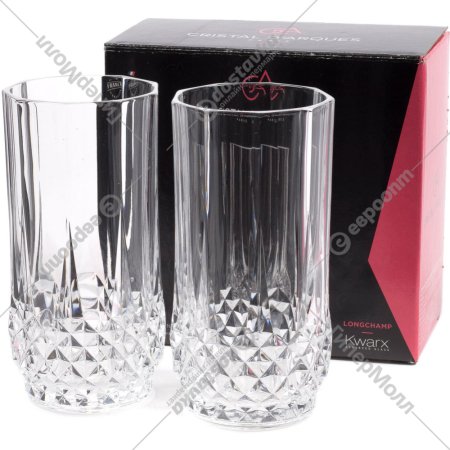 Набор стаканов «Cristal D'Arques» Longchamp, Q9148, 280 мл, 2 шт