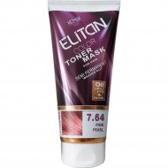 Тонирующая маска для волос «Elitan» №7.64 Розовая жемчужина, 150 мл