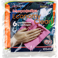 

Салфетка из микроф. "ECONOMY CLEAN"25*25