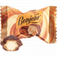Конфеты «Konti» Bonjour со вкусом сливок, 1 кг, фасовка 0.45 - 0.5 кг