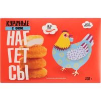 

П/ф нагетсы куриные с филе (зам) РБ 300г