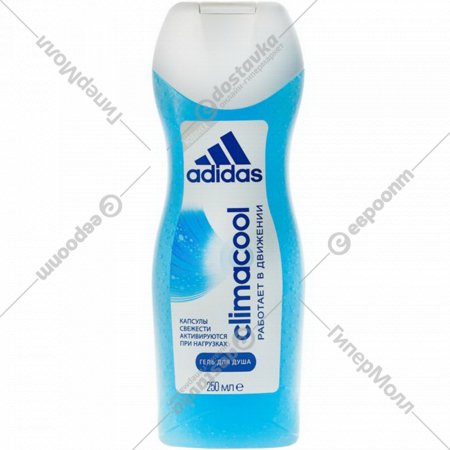 Гель для душа «Adidas» Climacool капсулы свежести для женщин, 250 мл