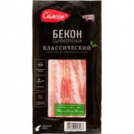 Продукт мясной сырокопчёный из свинины «Бекон Классический» 140 г