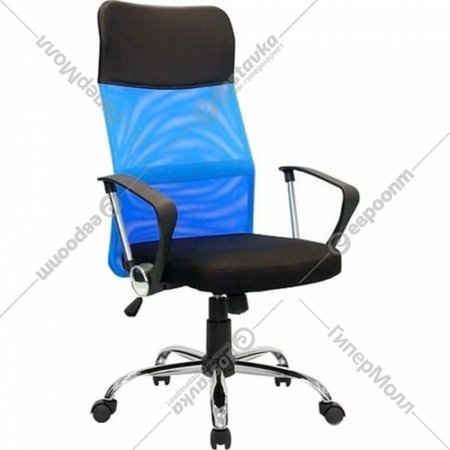 Кресло офисное «Mio Tesoro» Монте, AF-C9767, черный/синий