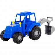 Трактор «Полесье» Алтай с лопатой, синий, в сеточке, 84866