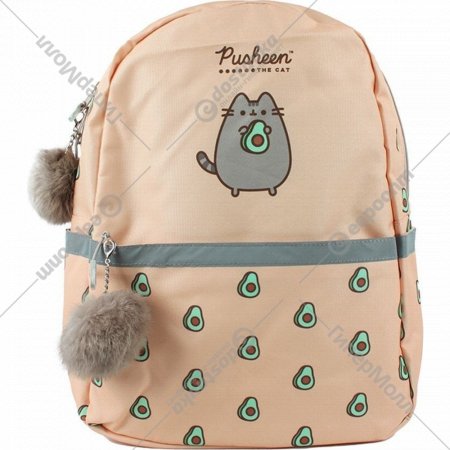 Рюкзак «Academy Style» Кот-авокадо, PUJB-UT11-515, розовый