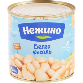 Фасоль консервированная «Нежино» белая, 400 г