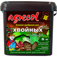 

Удобрение"AGRECOL"(осеннее д/хвойных)5кг