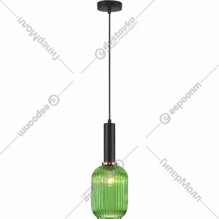 Подвесной светильник «Евросвет» 50181/1, зеленый