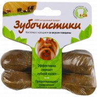Лакомство для собак «Деревенские лакомства» зубочистки со вкусом говядины, 2x18 г