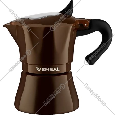 Гейзерная кофеварка «Vensal» VS3204, кофейный