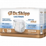 Подгузники для взрослых «Dr.Skipp» Ultra, размер L, 100-150 см, 30 шт