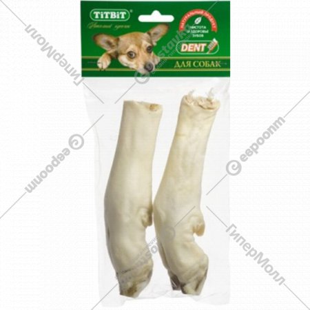 Лакомство для собак «TiTBiT» Нога баранья, в мягкой упаковке, 220 г