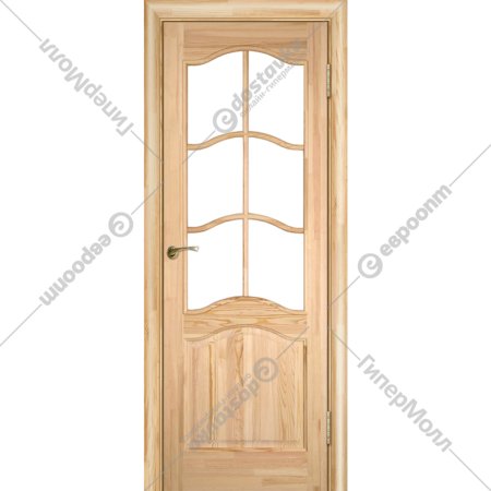 Дверь «Массив сосны» Модель №7 ДО Неокрашенный, 200х70 см