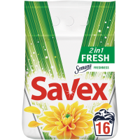 

Ср.моющ."SAVEX2IN1FRESH"(д/маш.ст.)2.4кг