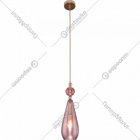 Подвесной светильник «Евросвет» 50202/1, пурпурный