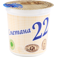 

Сметана (22% п/ст) 0.35кг