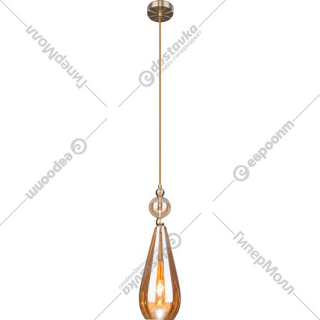 Подвесной светильник «Евросвет» 50202/1, янтарный