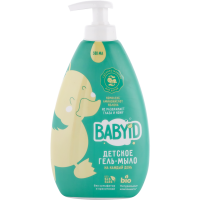 

Гель-мыло "BABYiD"(яб и ром с рож) 300мл