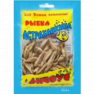Анчоус Астраханкина рыбка сушено-вяленый, 80 г