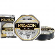 Леска плетеная «Konger» Kevlon X4 Black, 250151006, 150 м, 0.06 мм