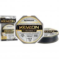 Леска плетеная «Konger» Kevlon X4 Black, 250151008, 150 м, 0.08 мм