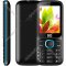 Мобильный телефон «BQ» Step L+, BQ-2440, черный/голубой