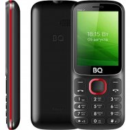 Мобильный телефон «BQ» Step L+, BQ-2440, черный/красный