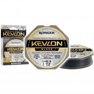 Леска плетеная «Konger» Kevlon X4 Black, 250151018, 150 м, 0.18 мм