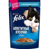 Корм для кошек «Felix» с форелью, 85 г