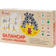 Развивающий игровой набор «Alatoys» Балансир, Кошки-мышки, БЛ09