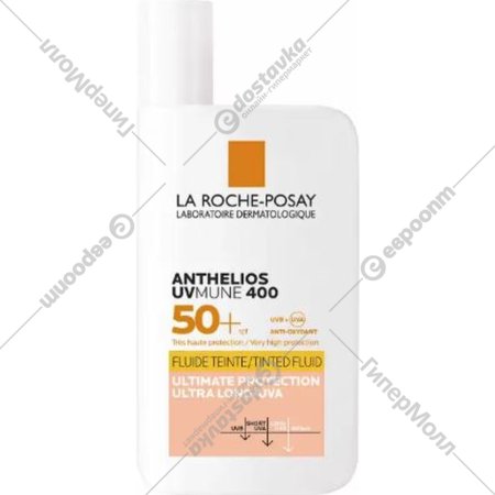 Солнцезащитный флюид для лица «La Roche-Posay» Anthelios UVMune 400, SPF50+/PPD42, 50 мл