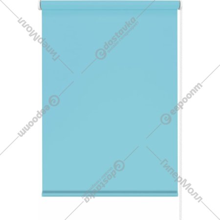 Рулонная штора «Эскар» Лайт, 76830571601, бирюзовый, 57х160 см