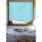 Рулонная штора «Эскар» Лайт, 76830571601, бирюзовый, 57х160 см