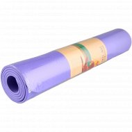 Коврик для йоги «ZEZ Sport» TPE-8008, фиолетовый