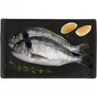 Рыба дорадо, 400-600, охлажденная, 1 кг, фасовка 0.9 - 1 кг