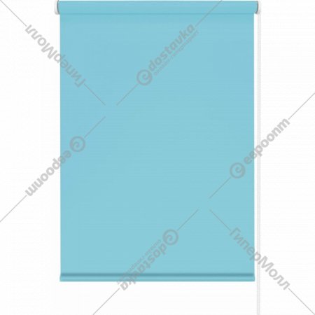 Рулонная штора «Эскар» Лайт, 76830901601, бирюзовый, 90х160 см
