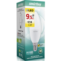 

Лампа"SMARTBUY"(C37-9,5W/3000/E14)