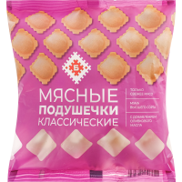 

Пельмени "МЯСНЫЕ ПОДУШЕЧКИ" (класс) 430г