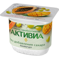 

Биойогурт"АКТИВИА"(вин,манг,чиа)2.9%150г