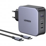 Сетевое зарядное устройство «Ugreen» CD289, 90549, black